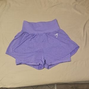 Gymshark Lavender Athletic Shorts